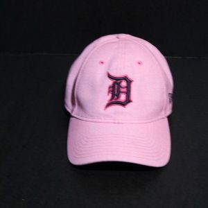 Pink MLB Detroit Tigers New Era OS Hat